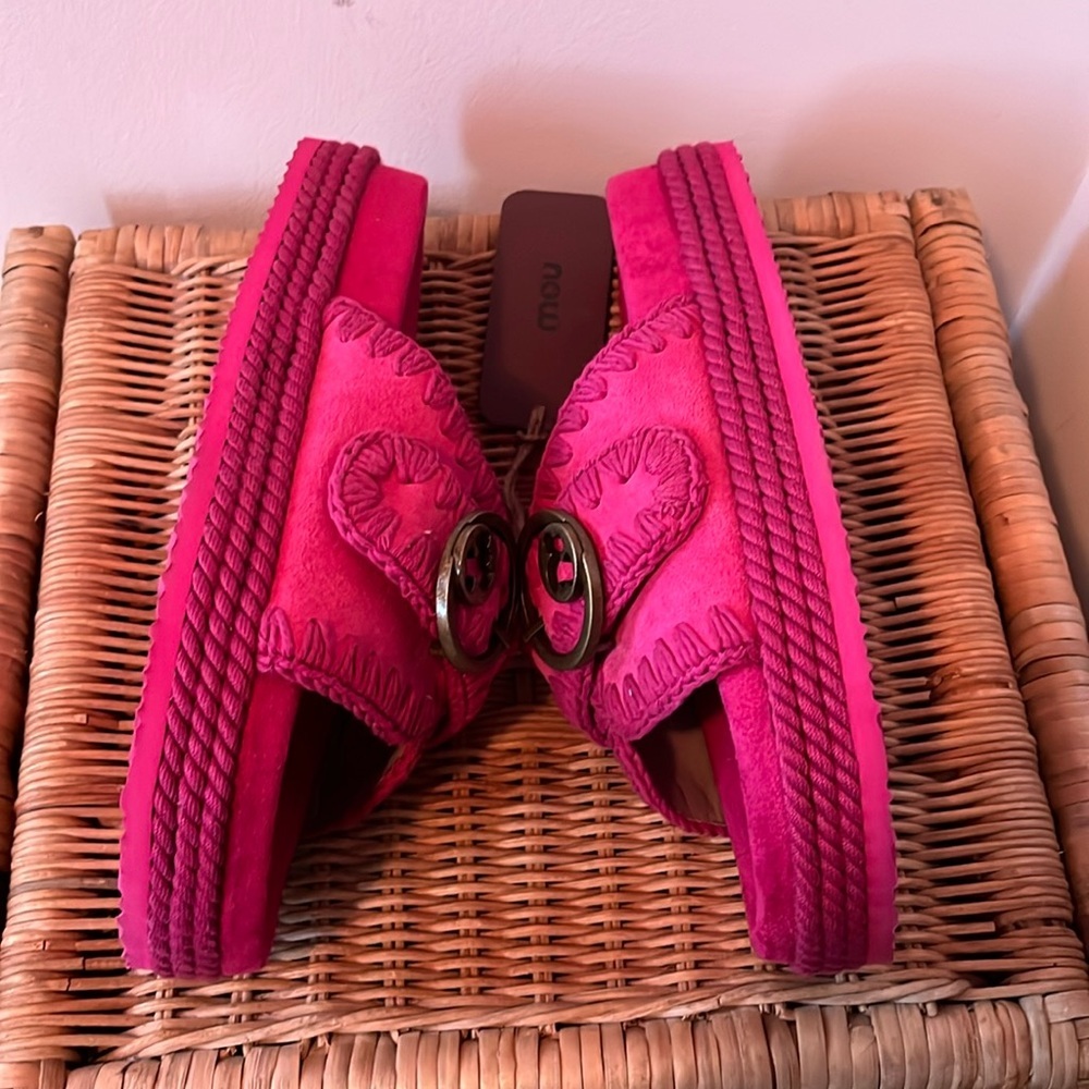 MOU Fruit Punch Slides Size 10 NIB NWT - image 8